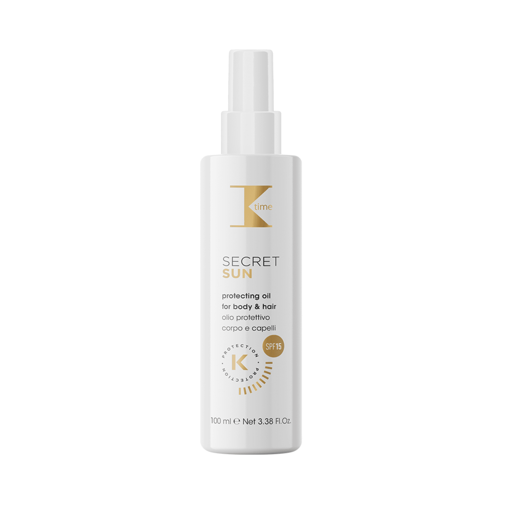 Ulei corp și păr ars, After Sun Oil, K-Time,100 ml