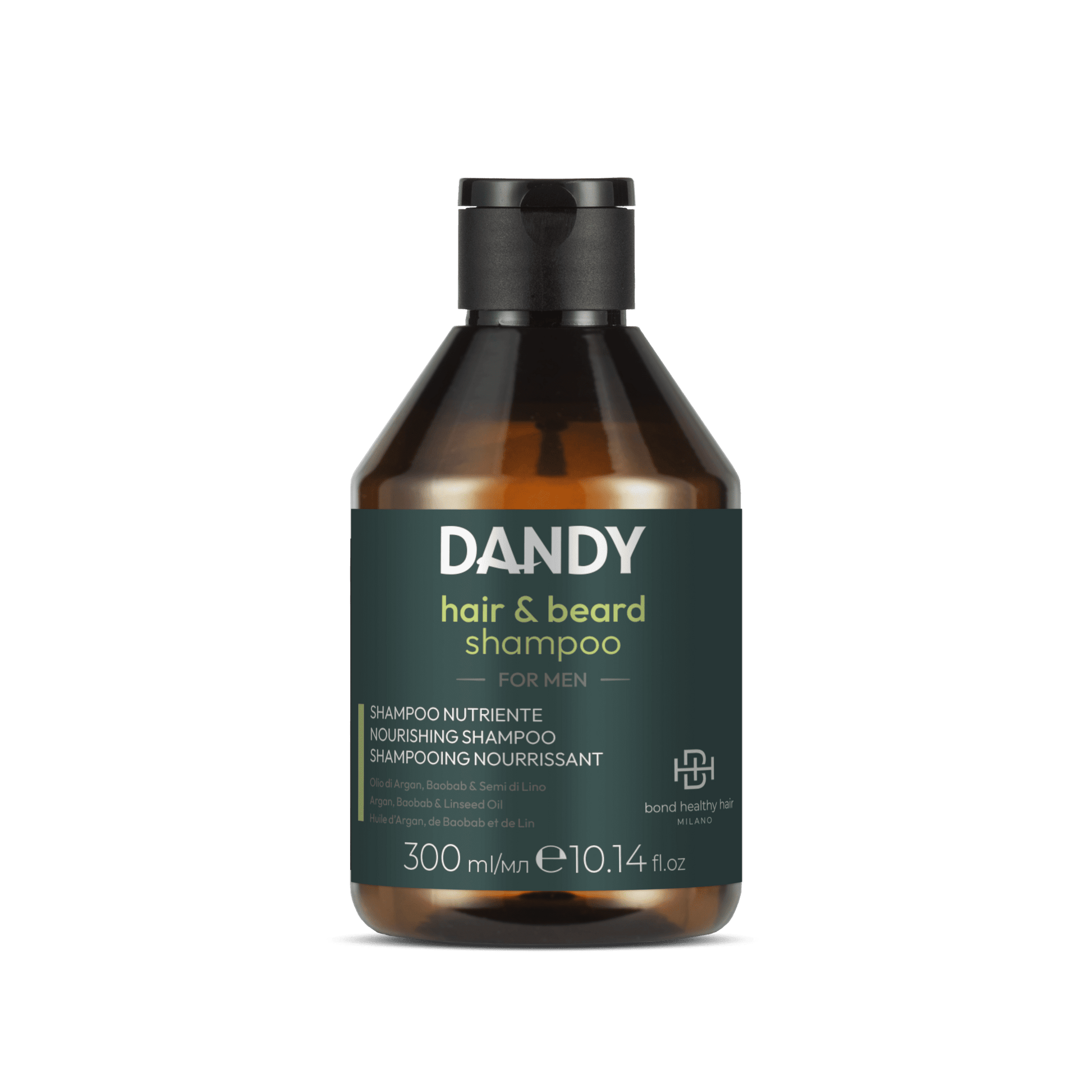 Șampon păr și barbă, Dandy, 300 ml