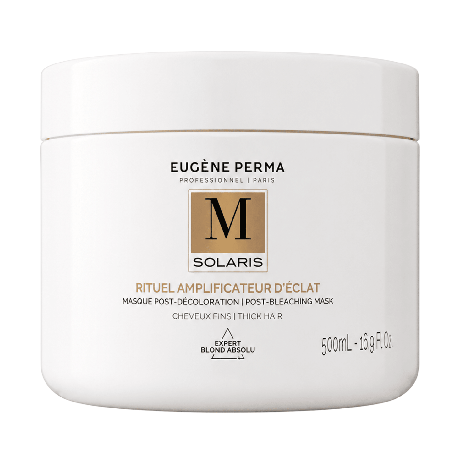 Mască profesională după decolarare pentru păr gros Solaris Eugene Perma 500 ml