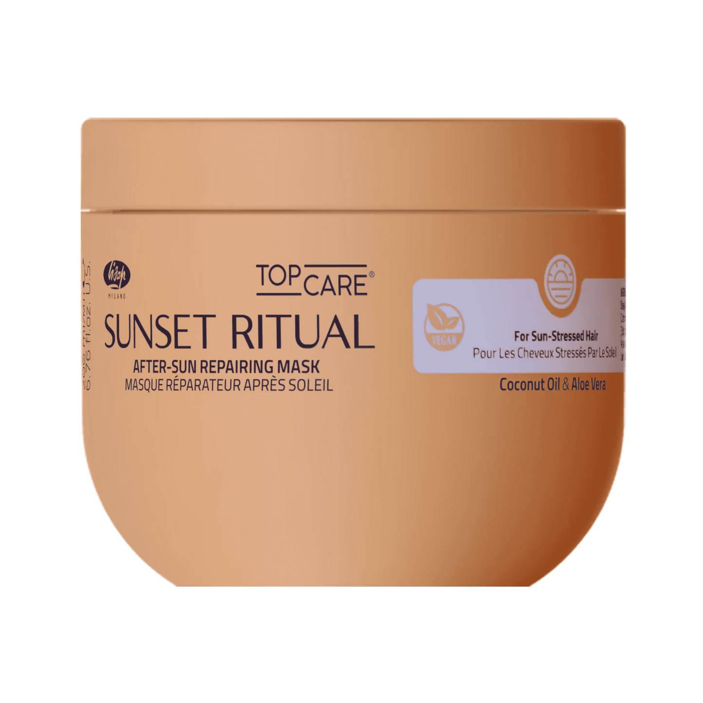 Mască hidratare pentru păr expus la soare, Sunset Ritual, Lisap Milano, 200 ml
