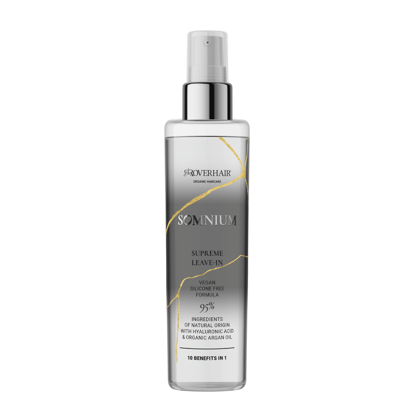 spray multifuncțional fără clătire Tratament leave-in cu 10 beneficii, Somnium, Roverhair, 150 ml