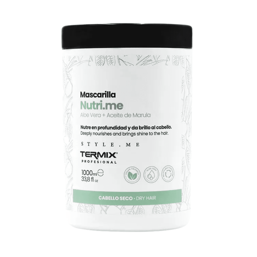 Mască nutritivă vegană pentru păr foarte uscat, Nutri.Me, Termix, 1000 ml