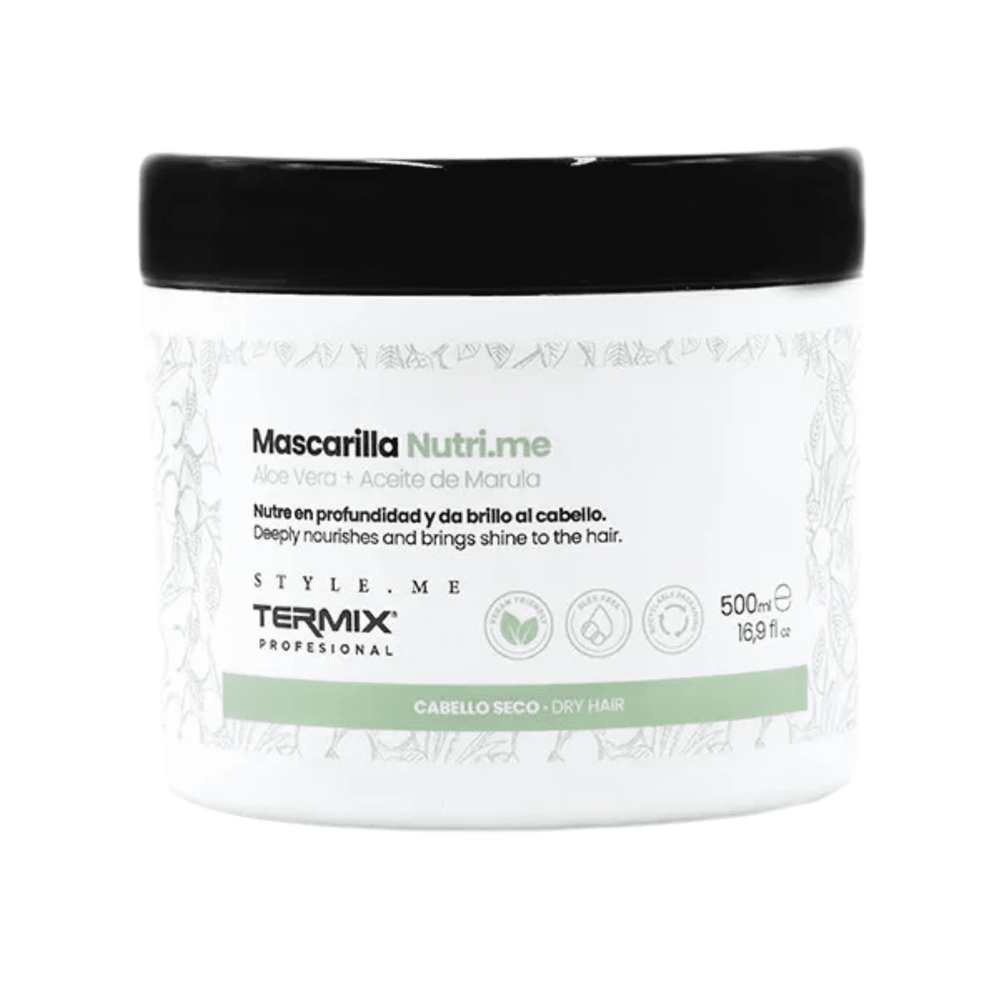 Mască nutritivă vegană pentru păr foarte uscat, Nutri.Me, Termix, 500 ml