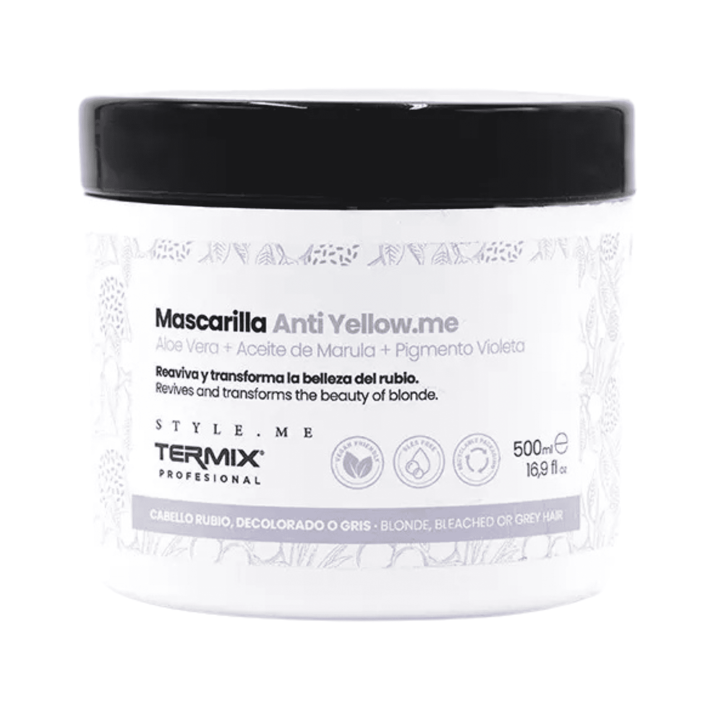 Mască tratament efect argintiu, Yellow.Me, Termix, 500 ml