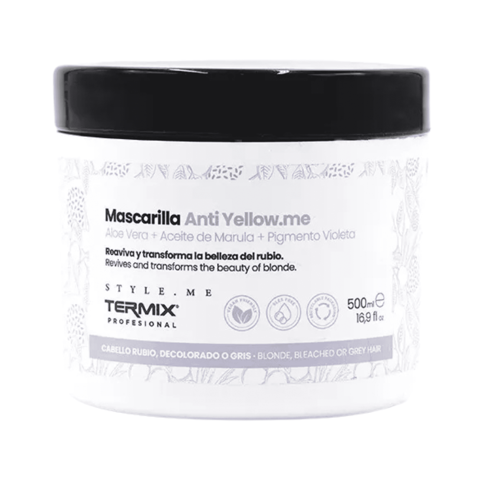 Mască tratament efect argintiu, Yellow.Me, Termix, 500 ml