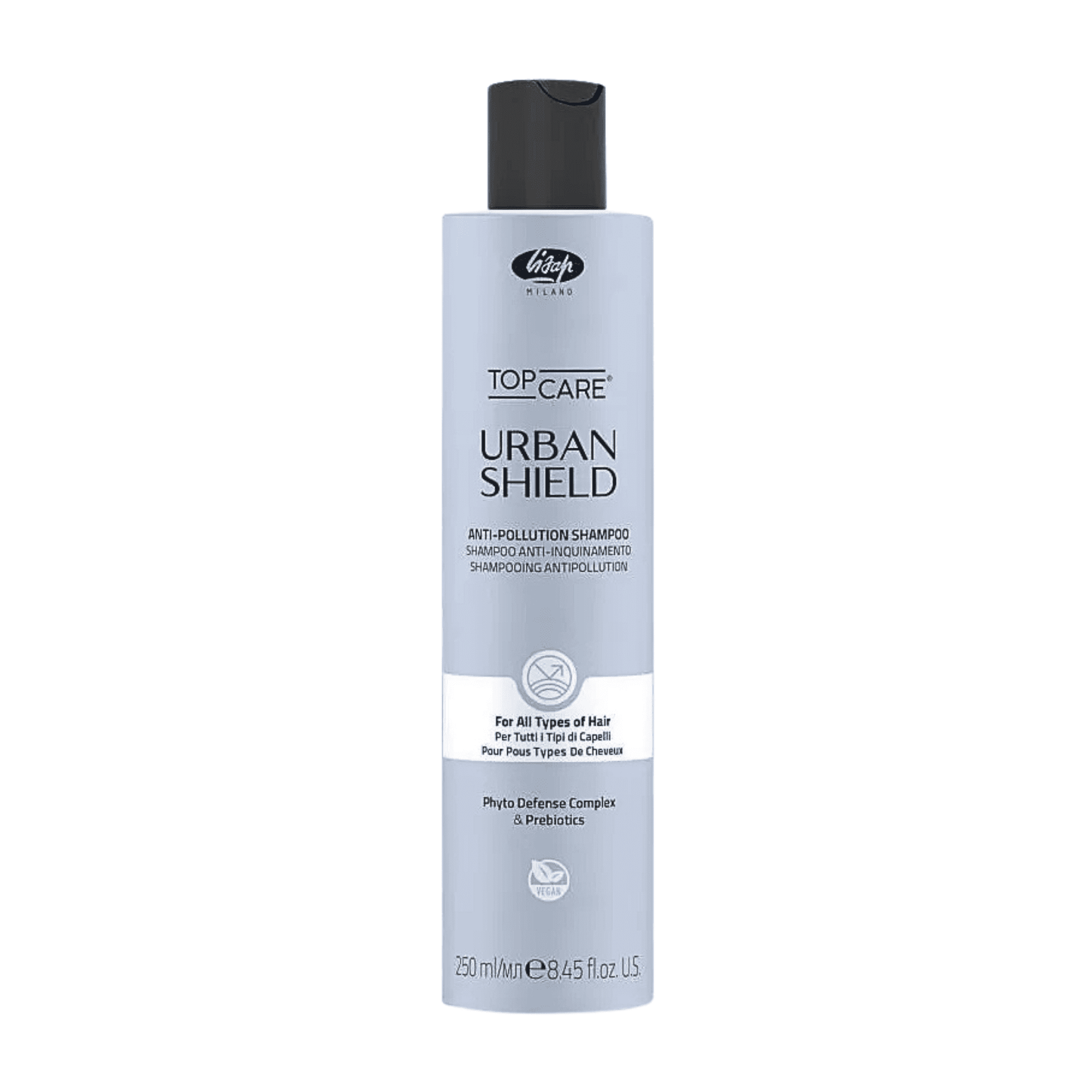 Șampon profesional anti-poluare, urban shield, LISAP MILANO, 250 ml