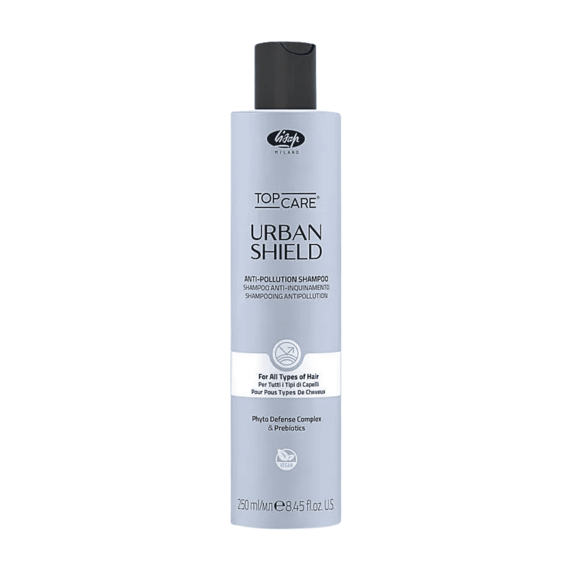 Șampon profesional anti-poluare, urban shield, LISAP MILANO, 250 ml