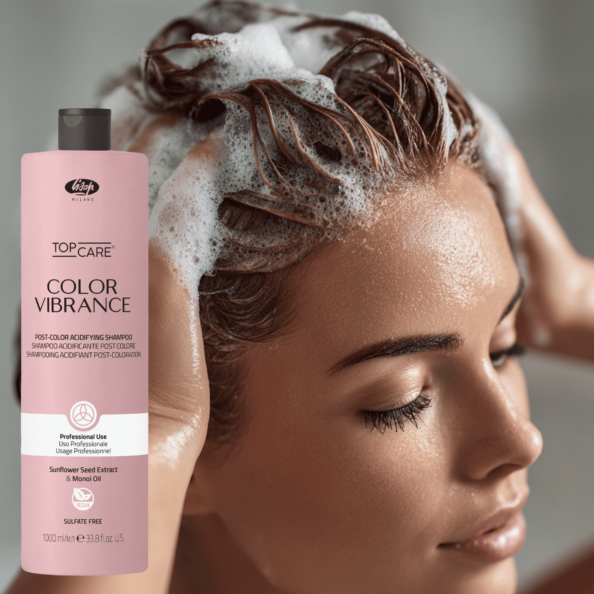 Balsam după colorare, Color Vibrance Post Color, Lisap Milano, 1000 ml