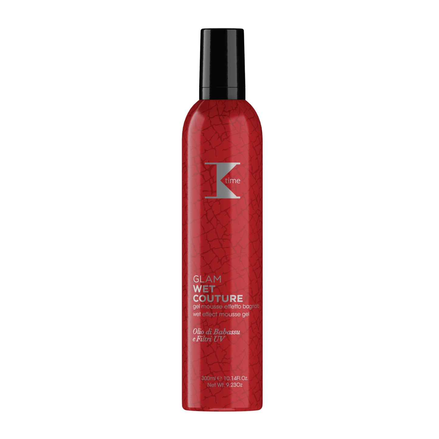Spumă cu efect umed fixare puternică, Wet Couture, K-Time, 300 ml